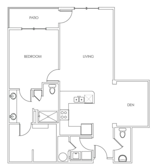 Floor Plans of Village at Aspen Place in Flagstaff, AZ